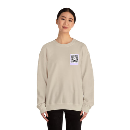 Scannable 'Someone Loves You' QR Crewneck Sweatshirt