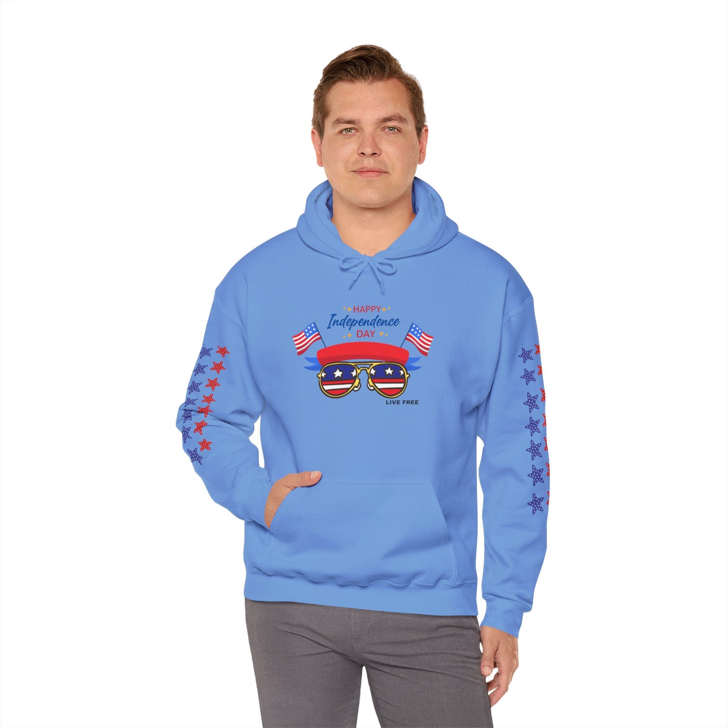 United & Unstoppable – 4th of July QR Hoodie
