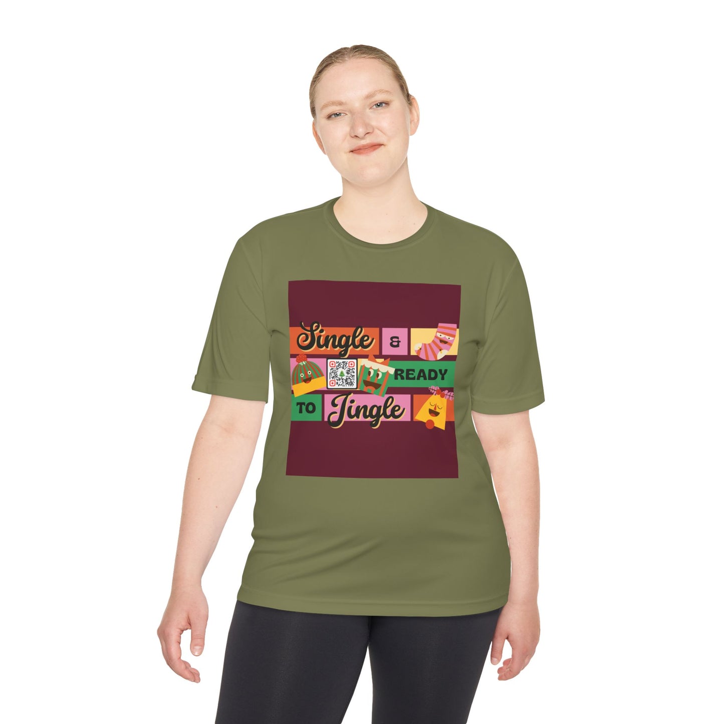 Holiday Cheer Moisture Wicking Tee