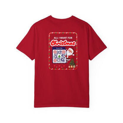 Unisex Christmas Spirit Garment-Dyed Shirt