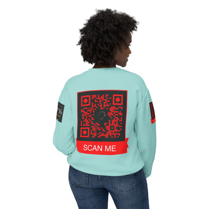 AJ custom BIG Unisex Lightweight Crewneck Sweatshirt