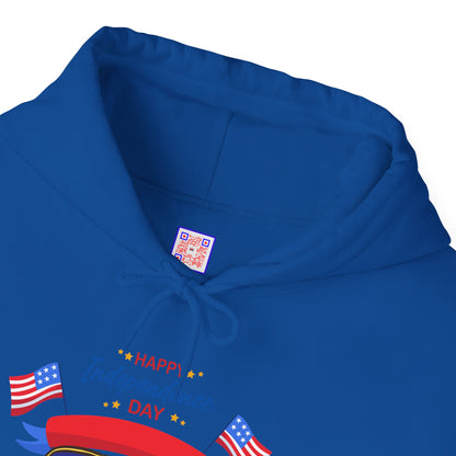 United & Unstoppable – 4th of July QR Hoodie