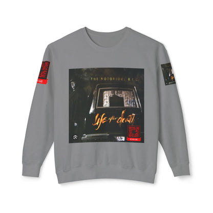 AJ custom BIG Unisex Lightweight Crewneck Sweatshirt