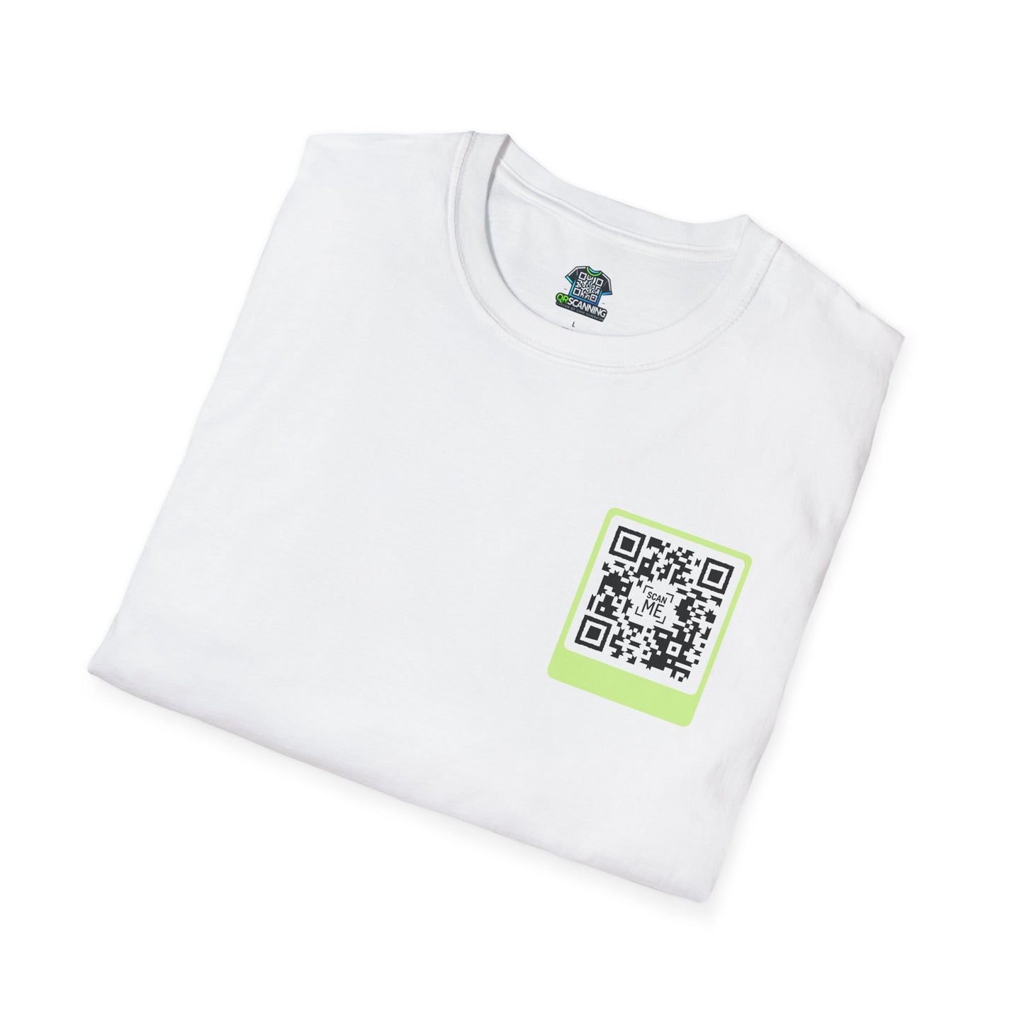 Scannable "Someone Loves You" QR Tee shirt