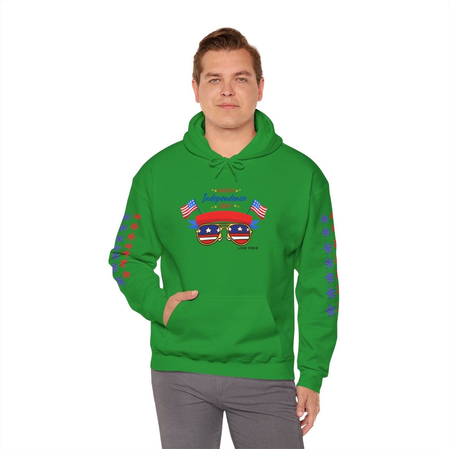 United & Unstoppable – 4th of July QR Hoodie