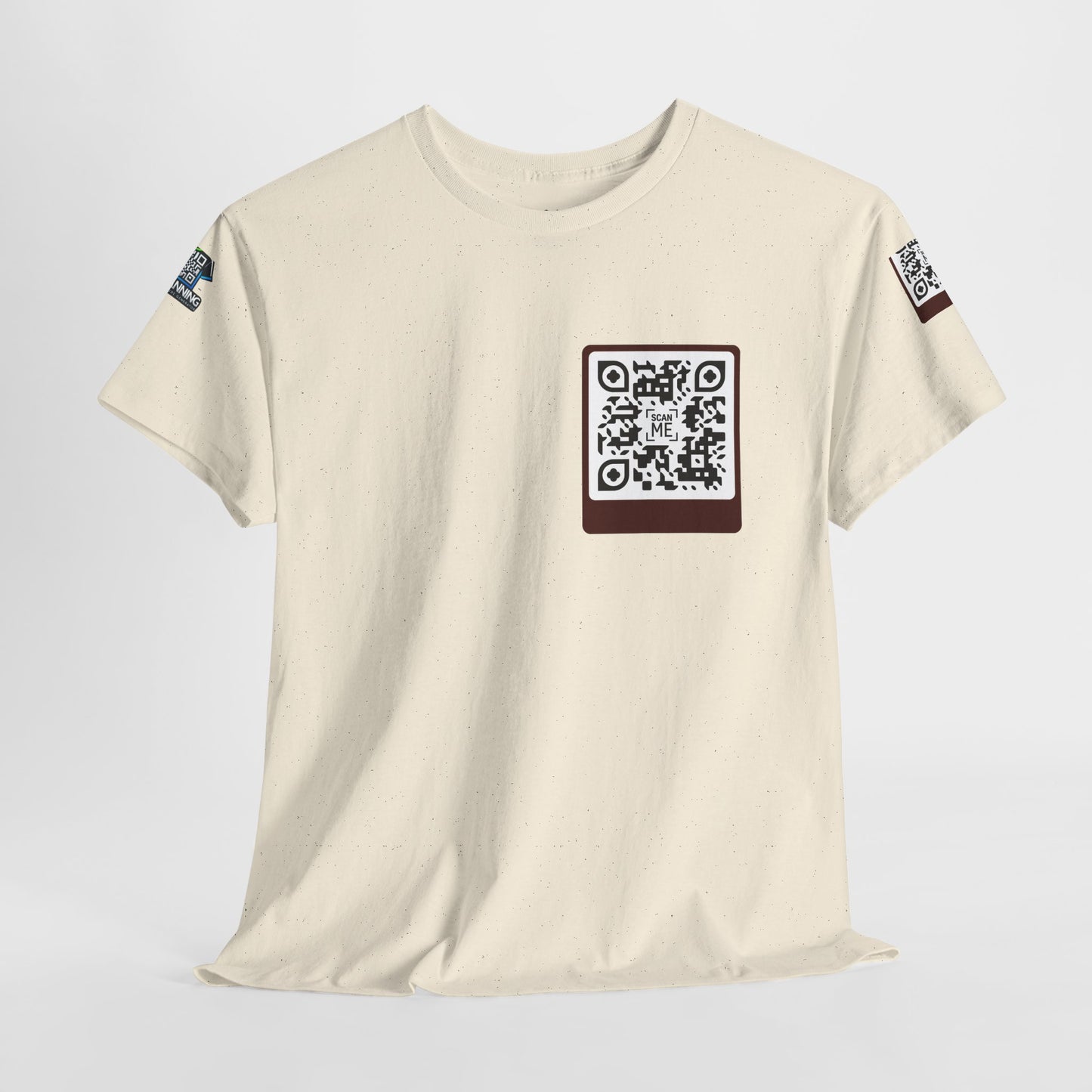 Scannable 'Smile' QR Code Tee