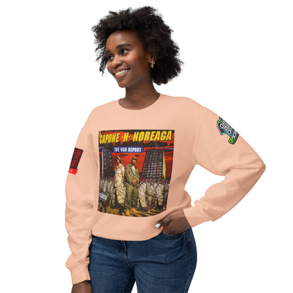 AJ custom Capone/Nore Unisex Lightweight Crewneck Sweatshirt