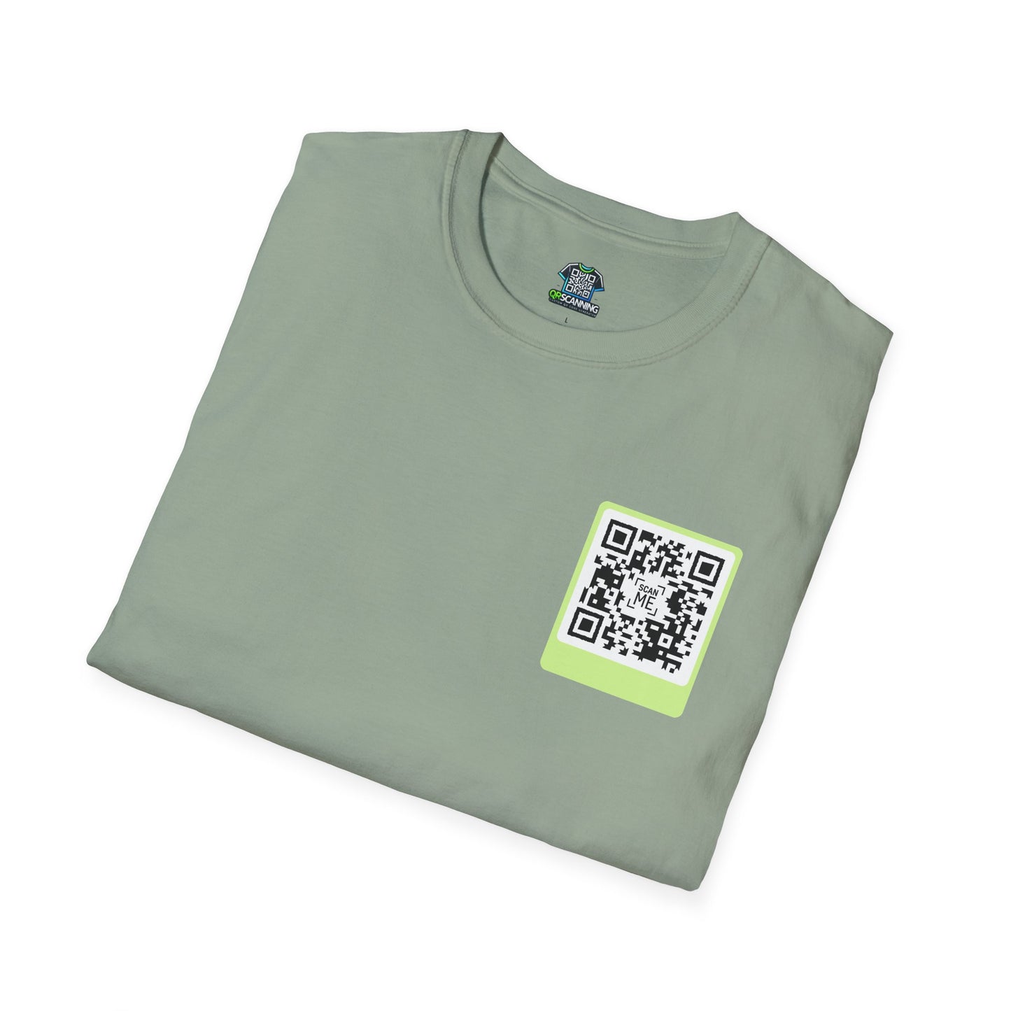 Scannable "Someone Loves You" QR Tee shirt