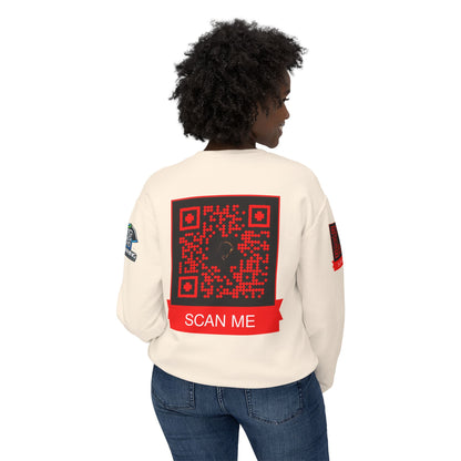 AJ custom Capone/Nore Unisex Lightweight Crewneck Sweatshirt