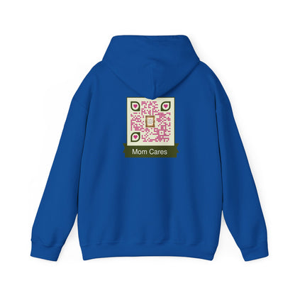 Unisex QR Code Hoodie – Wear Your Love for Mom