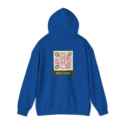 Unisex QR Code Hoodie – Wear Your Love for Mom