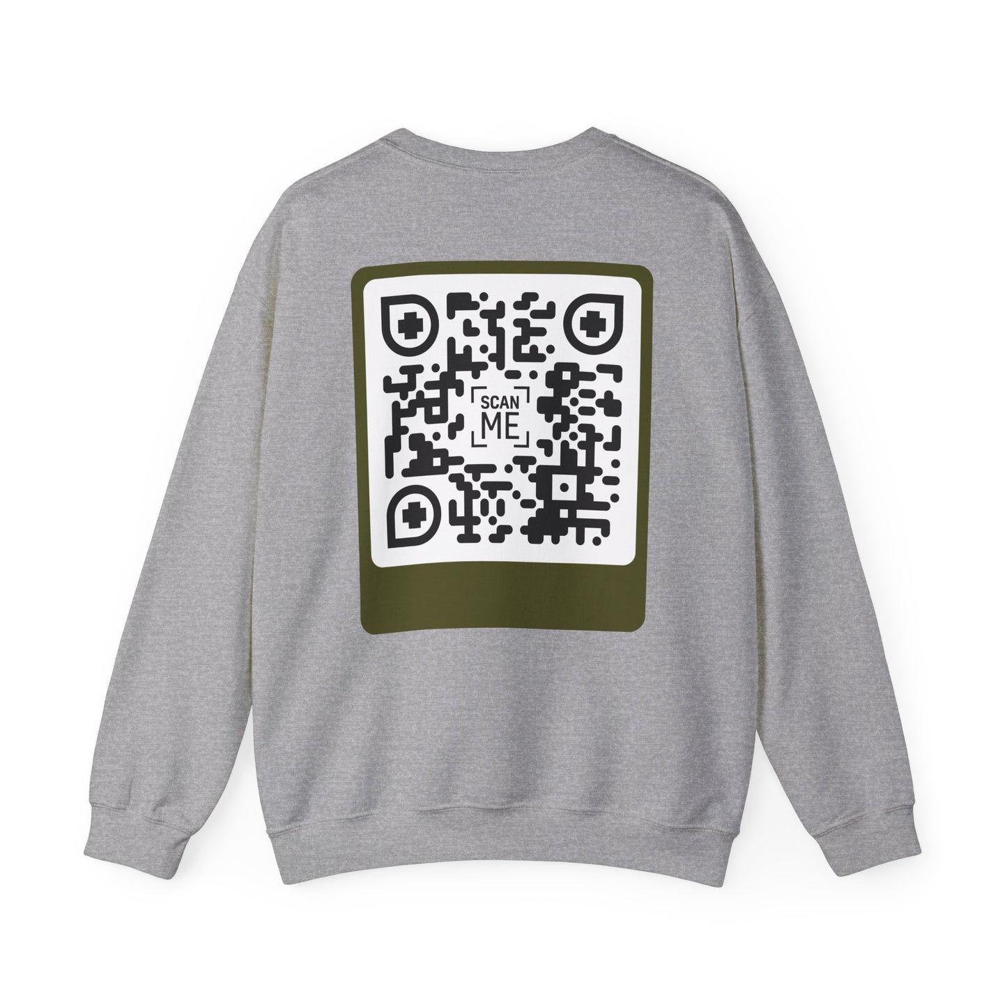 Scannable ‘Spread Love’ QR Sweatshirt