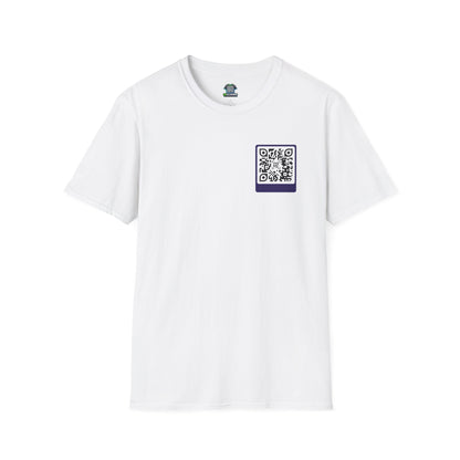 QR Tee shirt - Scannable 'Awesome' Design