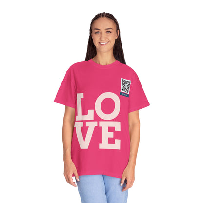 Let Love Lead Unisex Washed Tee