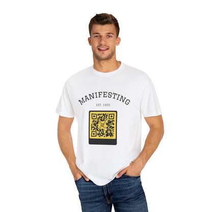 Manifesting Greatness Unisex QR Tee