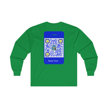 QR Custom "Raiden Rush" Unisex Ultra Cotton Long Sleeve Tee