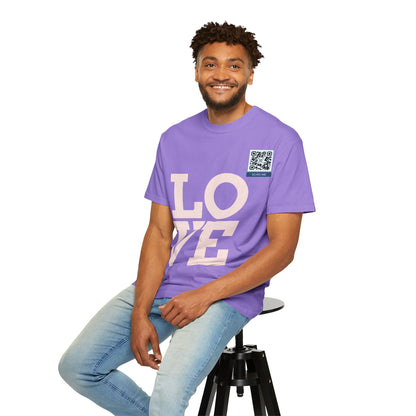 Let Love Lead Unisex Washed Tee
