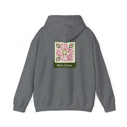 Unisex QR Code Hoodie – Wear Your Love for Mom