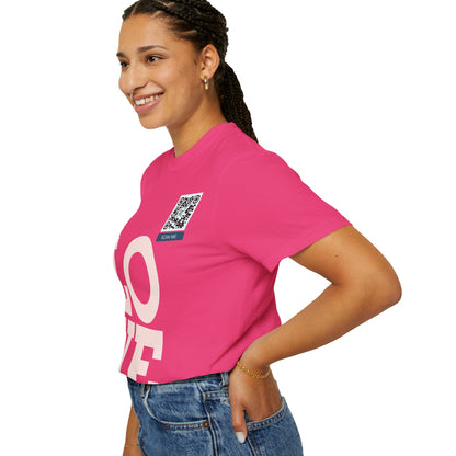 Let Love Lead Unisex Washed Tee