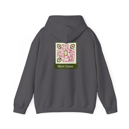 Unisex QR Code Hoodie – Wear Your Love for Mom