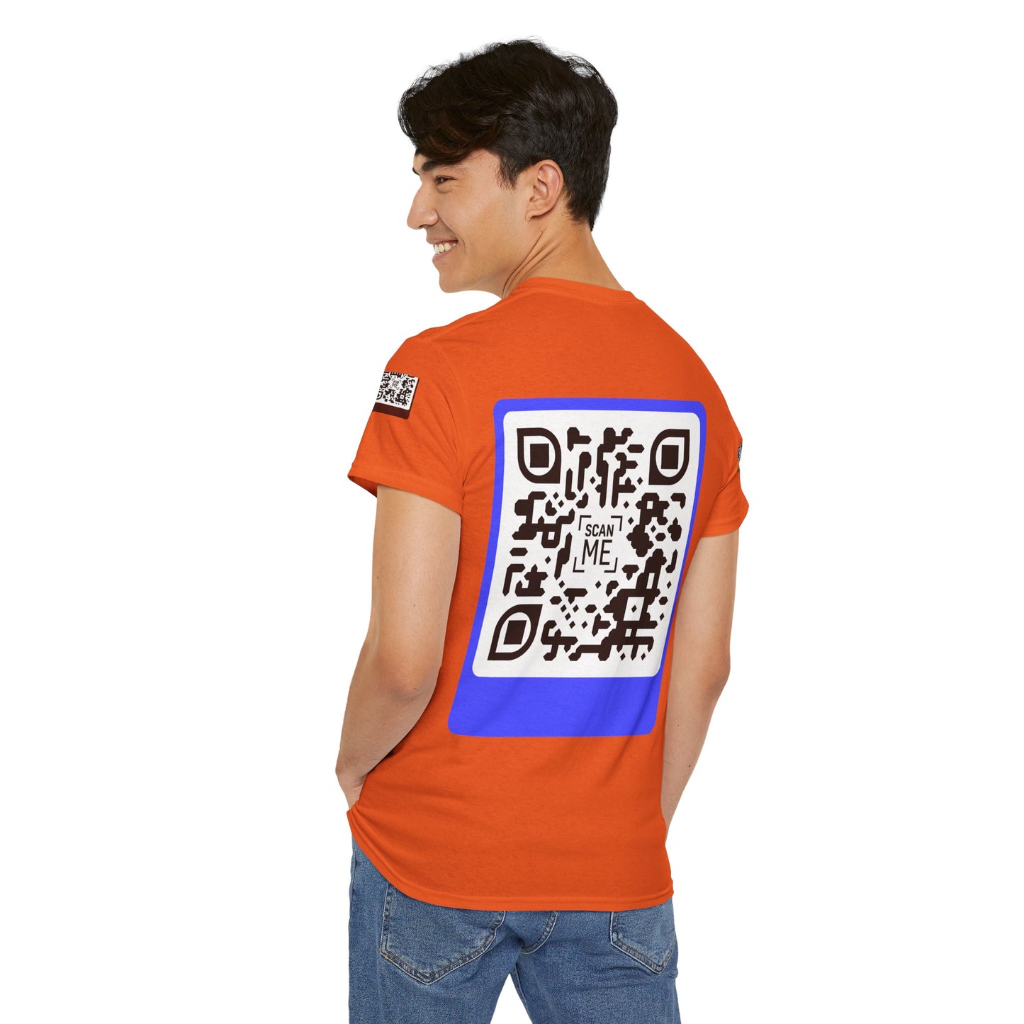 Scannable 'Smile' QR Code Tee