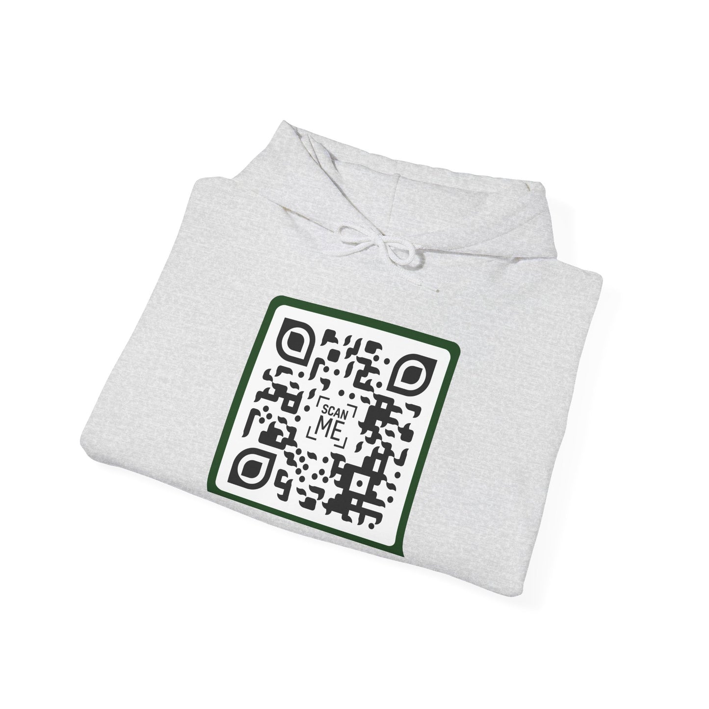 Scannable 'Someone Loves You' QR hoodie