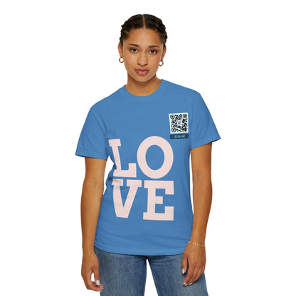 Let Love Lead Unisex Washed Tee