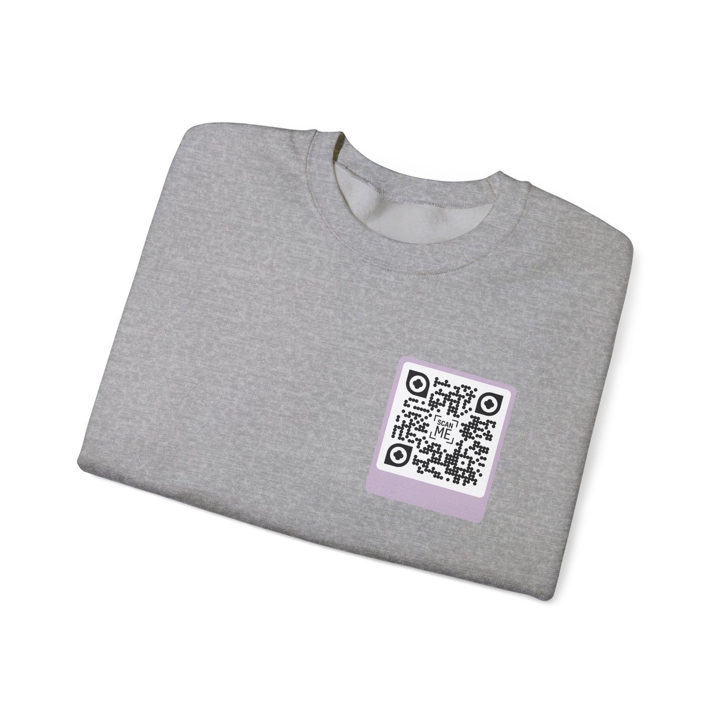 Scannable 'Awesome' QR Sweatshirt