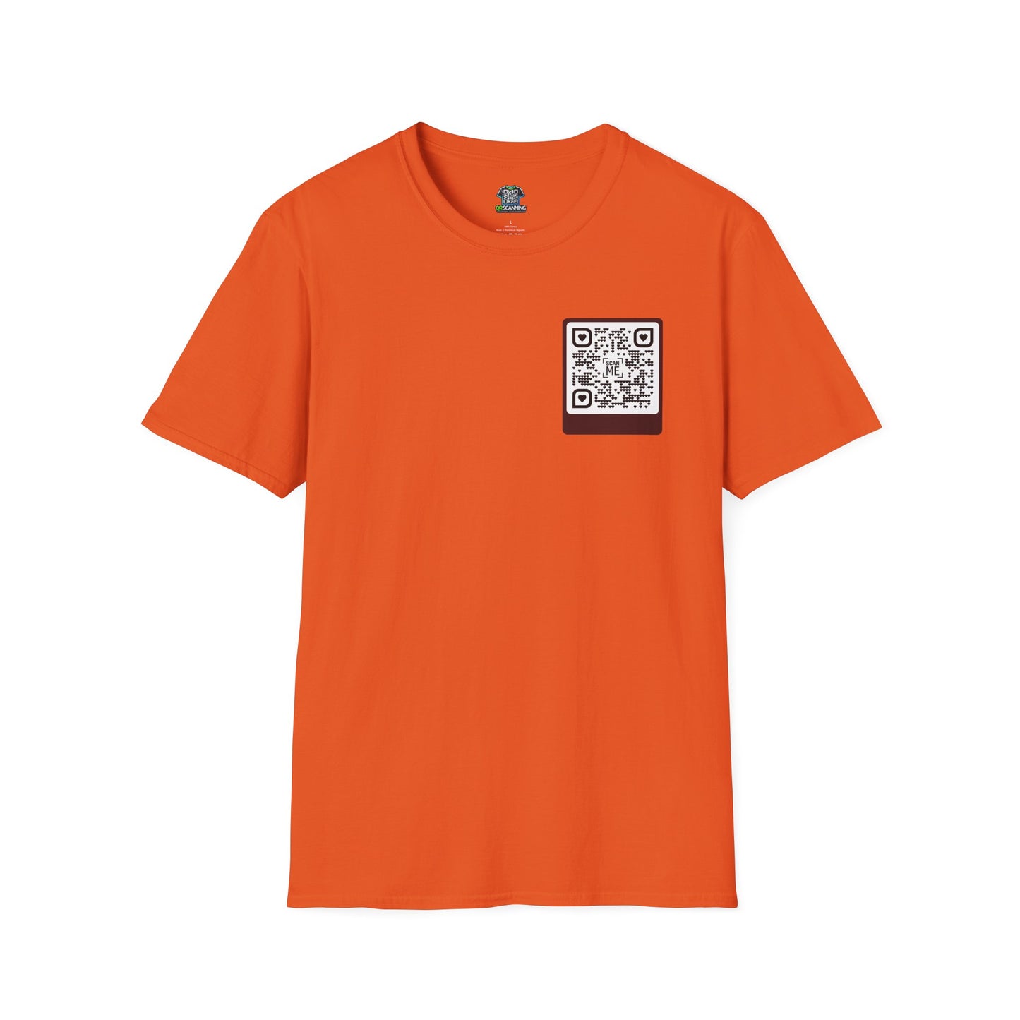 Scannable ‘Spread Love’ QR Code T-shirt