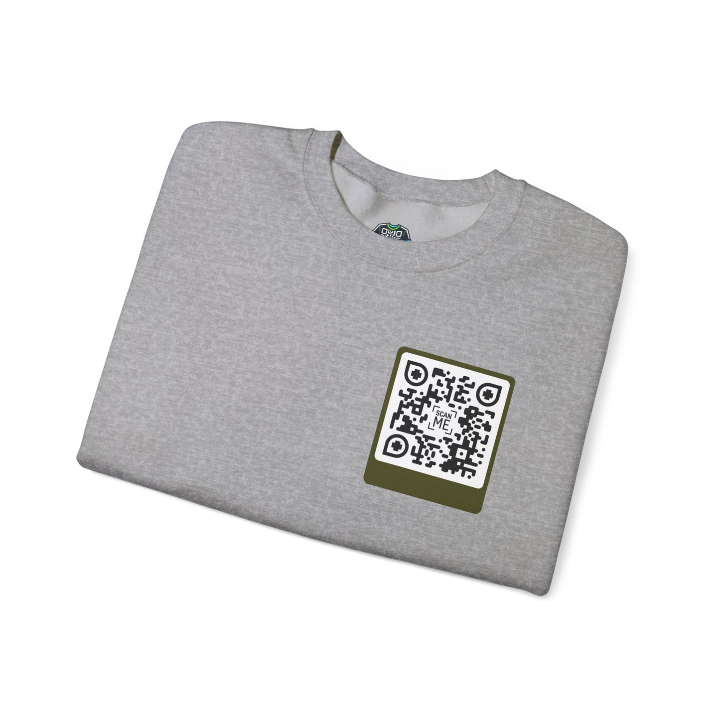 Scannable ‘Spread Love’ QR Sweatshirt