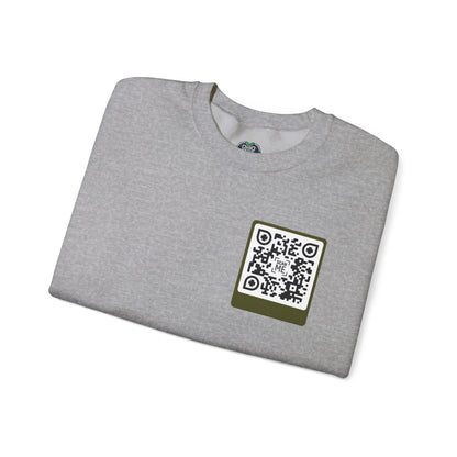 Scannable ‘Spread Love’ QR Sweatshirt