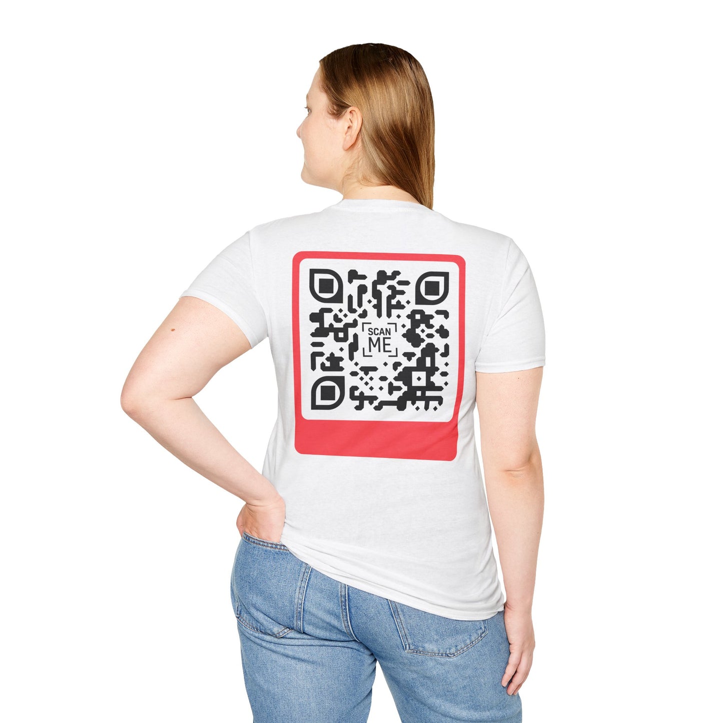 QR Code Tee for Tough Days