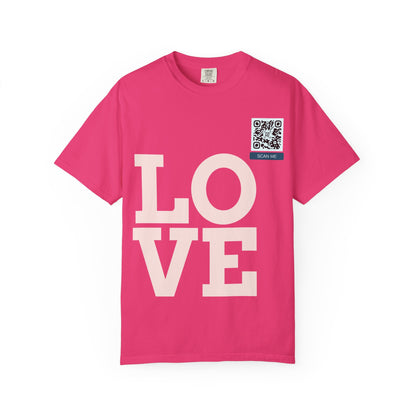 Let Love Lead Unisex Washed Tee