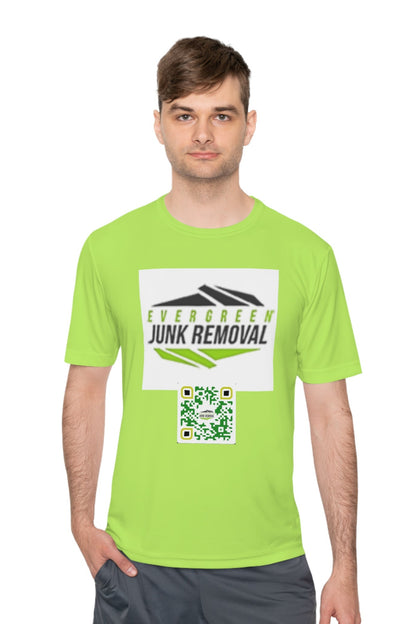 QR Custom "Evergreen" Unisex Moisture Wicking Tee