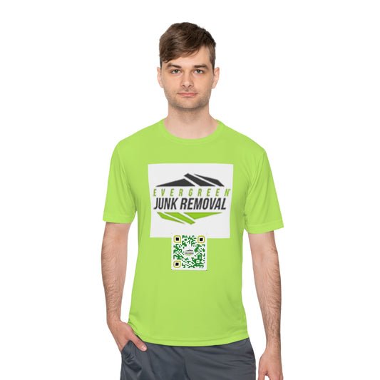 QR Custom "Evergreen" Unisex Moisture Wicking Tee