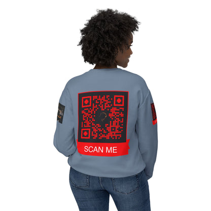 AJ custom BIG Unisex Lightweight Crewneck Sweatshirt