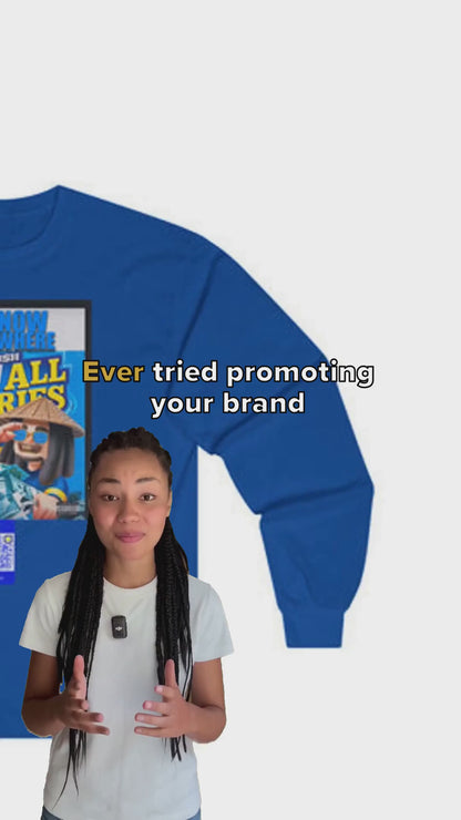 QR Custom "Drew On Air" Unisex Sweatshirt