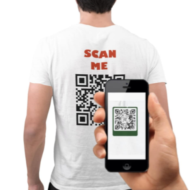 Scan My Love - Unisex Garment-Dyed T-shirt